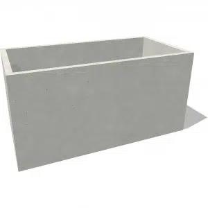 Donica Cubico 100x50